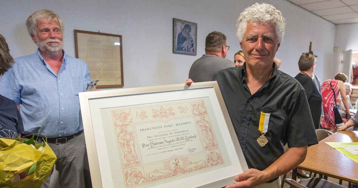 Pauselijke onderscheiding voor Ad Lijmbach uit Lewedorp