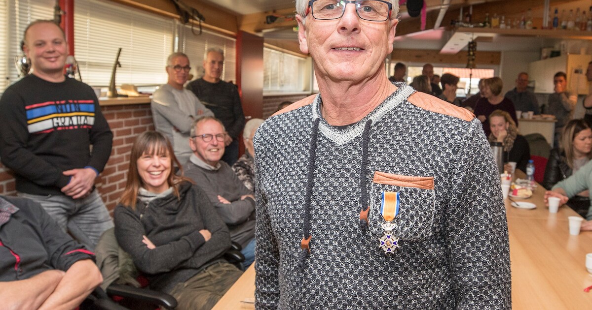 Lintje voor brandweerman Peter Rentmeester