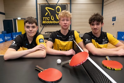 ‘Oude dromen’ herleven bij TTC Middelburg dankzij talentvolle jeugd: ‘Ze moeten niet naast hun schoenen gaan lopen’