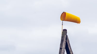Harde wind, onstuimige wind op Schouwen-Duiveland in de nacht