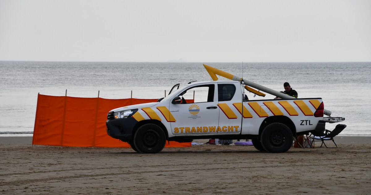 Hulpdiensten rukken massaal uit voor drenkeling op strand Zoutelande, slachtoffer (78) overleden