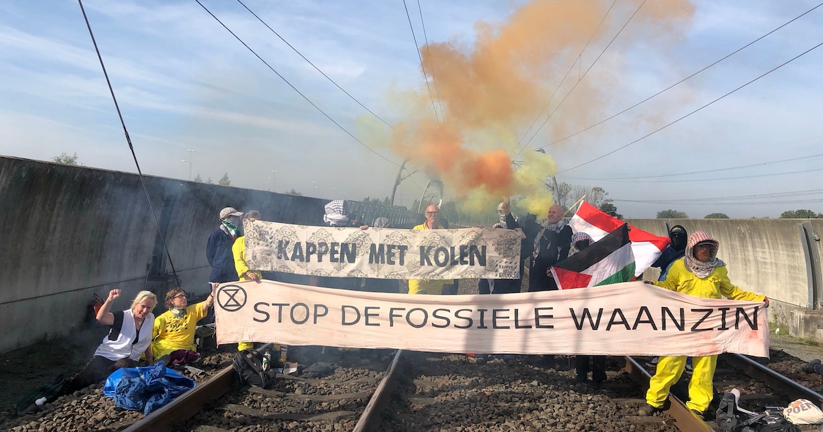 Geef Tegengas blokkeert belangrijk goederenspoor tussen Rotterdamse haven en Duitse grens