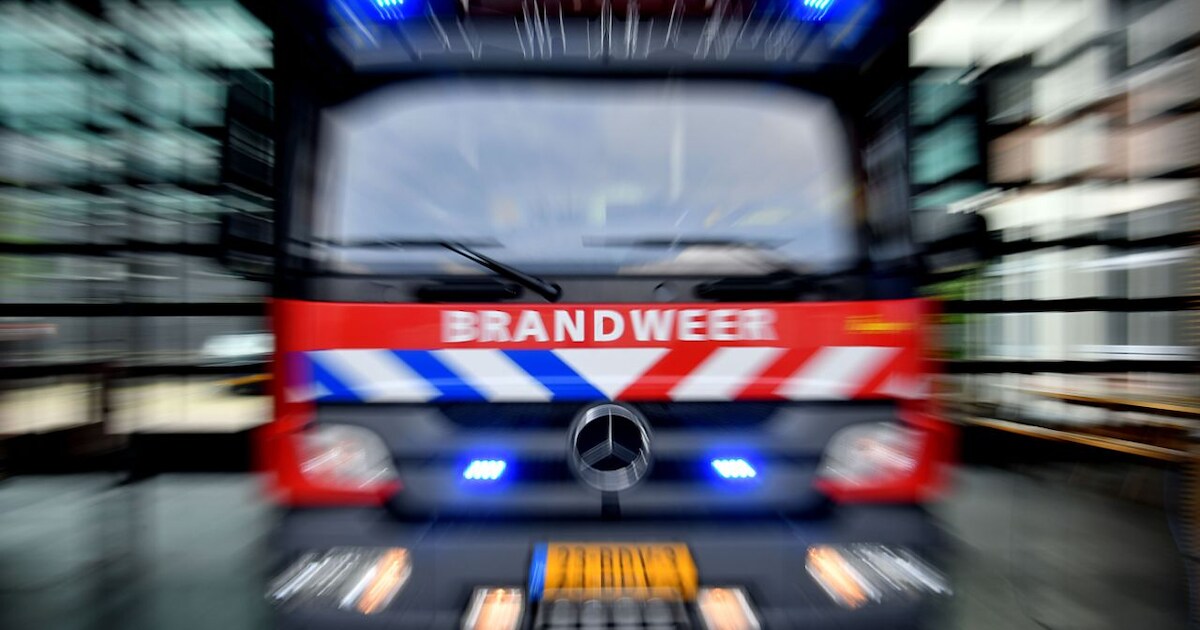 brand op Veerdam in Nieuw- en Sint Joosland
