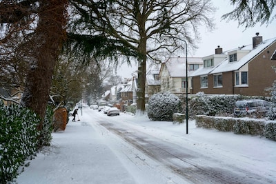 Bewolkt en enige tijd sneeuwval op Tholen in de ochtend