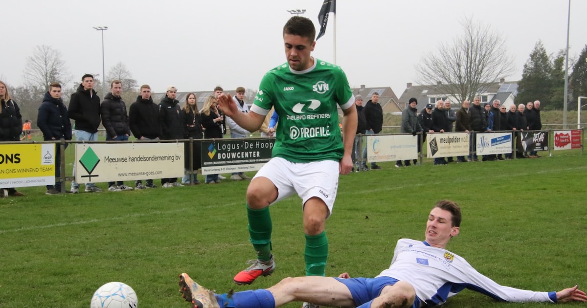 Nieuwland verrast Lebo/SVN, RIA W draait het om in de tweede helft en GPC Vlissingen loopt rood aan