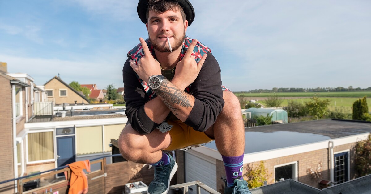 sTony is de zoete, kleurrijke kant van rapper My Real Name uit Biggekerke