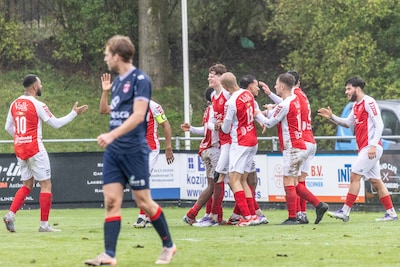 Wiebe Provoost sleurt, sprint en scoort: spits geeft zijn visitekaartje bij Goes af