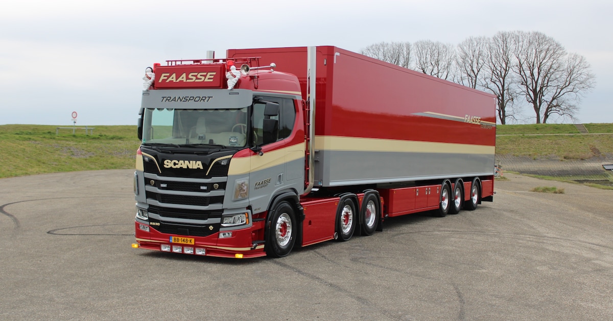 Goudswaardse Mandy maakt met haar vrachtwagen kans op titel ‘Mooiste Truck van Nederland’