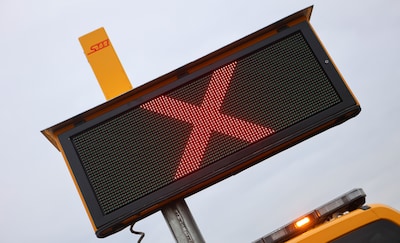 Ongeval op A4 bij Bergen op Zoom, weg vanuit België afgesloten