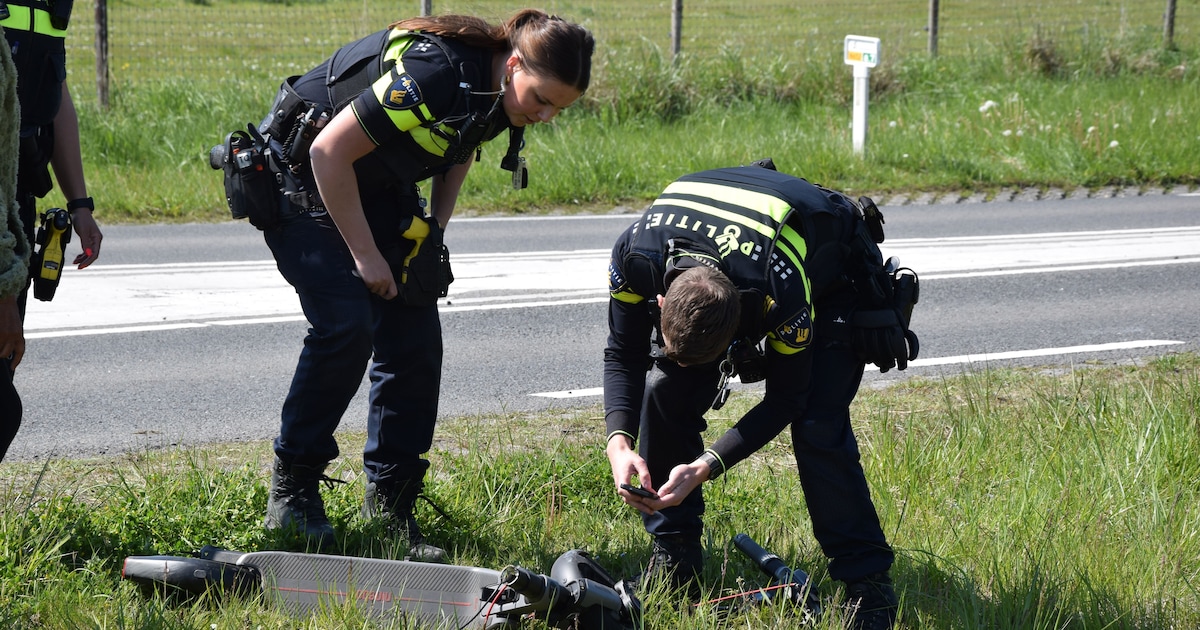 Persoon op elektrische step aangereden op N652 bij Burgh-Haamstede