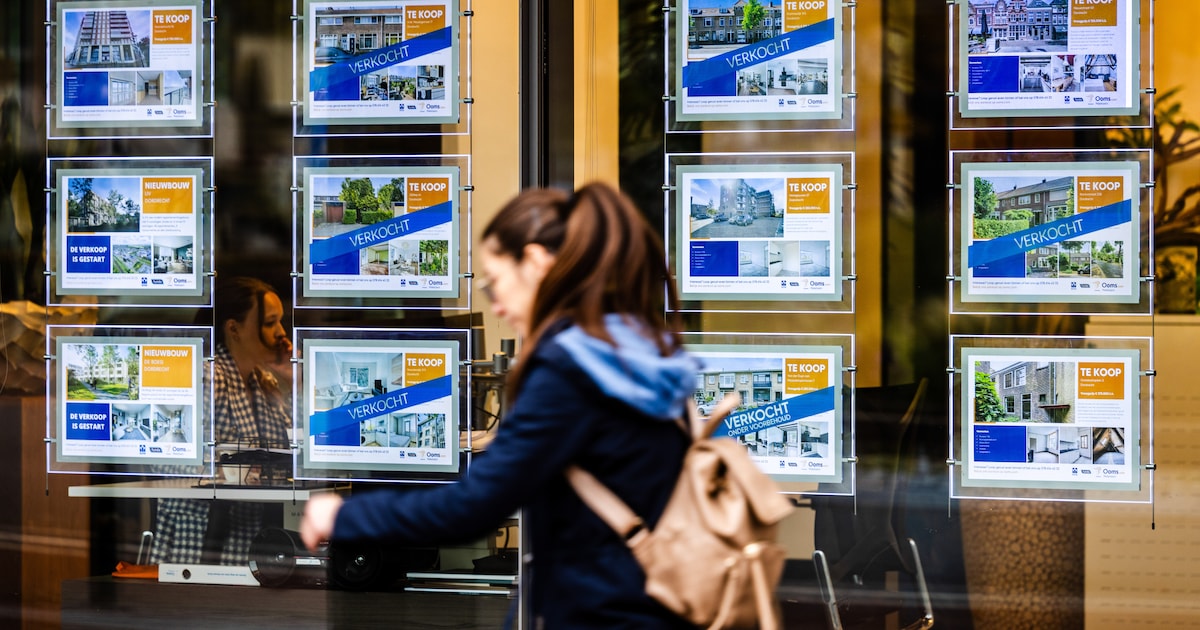 Starters op de woningmarkt moesten vorig jaar meer lenen voor huis op Tholen