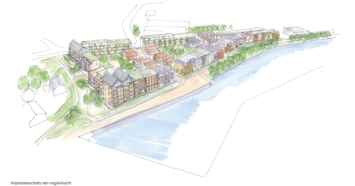 Bij ’t Sas in Zierikzee verrijst een wijk met 160 tot 170 huizen, van sociale huur tot vrije sector