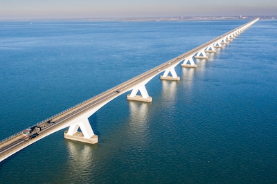 Zeelandbrug nacht afgesloten vanwege onderhoud