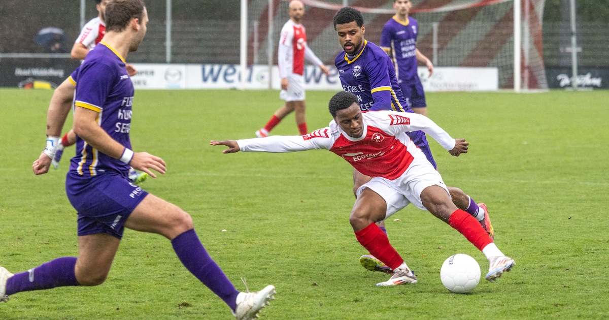 Goes krijgt alsnog de gelijkmaker tegen, met nog een minuut op de klok valt de 3-3