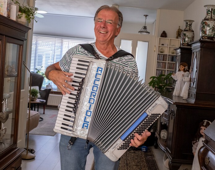 Accordeon Kleurplaten - Kinderen Kleurplaat