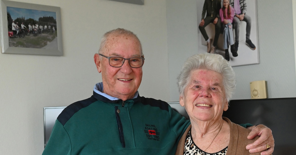 Liefde begon met een roze geruit jack: Adrie (86) en Francien (82) 65 jaar getrouwd