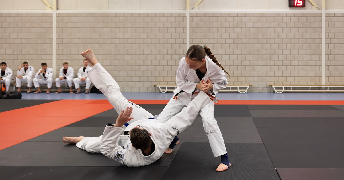 Sanabul Essentiële BJJ Gi voor Mannen Braziliaanse Jiu Jitsu Gi Lichtgewicht Voorgekrompen Stof voor Jiu-Jitsu Training & Competitie
