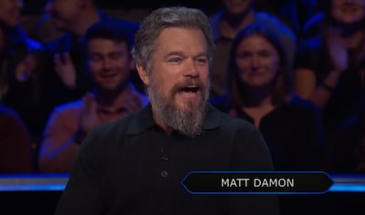Topacteur Matt Damon wint miljoen dollar voor goed doel bij ‘Weekend Miljonairs’: dit was de finalevraag