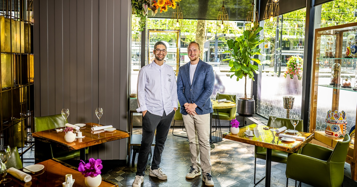 Watertanden van langoustine-staart gelakt met Rotterdamse sambal: fantastisch
