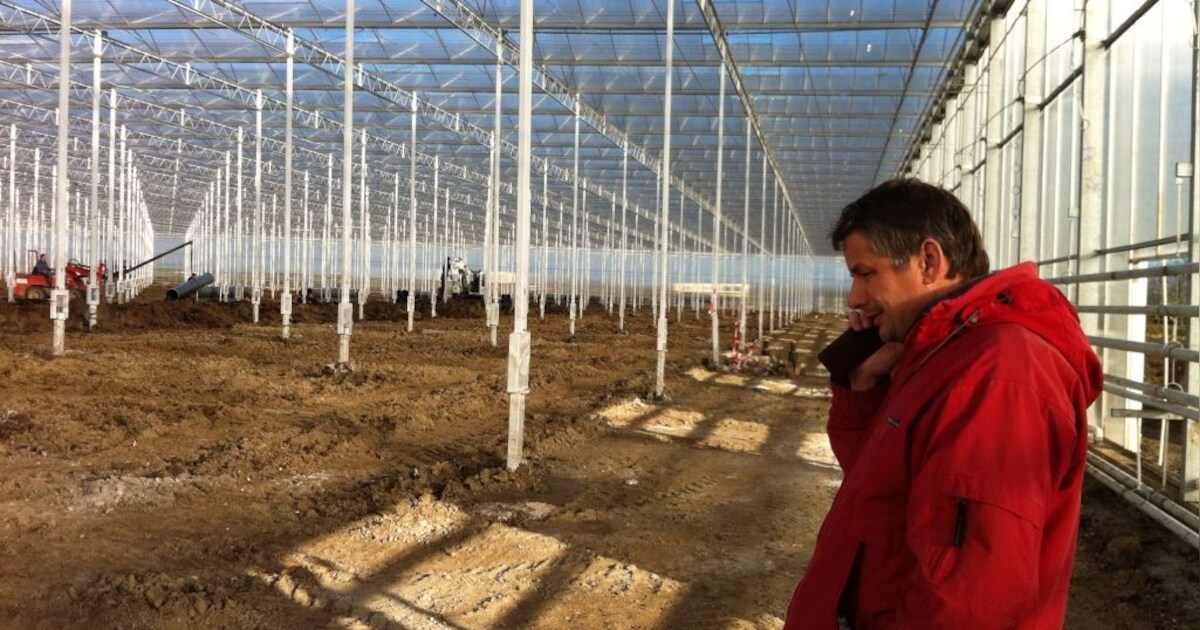 Tomatenkweker Sirjansland wil dertig procent energie besparen met nieuwe kas