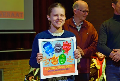 Krabben rekenen de komende Vastenavend af met door Roos (14) ontworpen LeutNeutBon: ‘Ik had gewoon inspiratie’