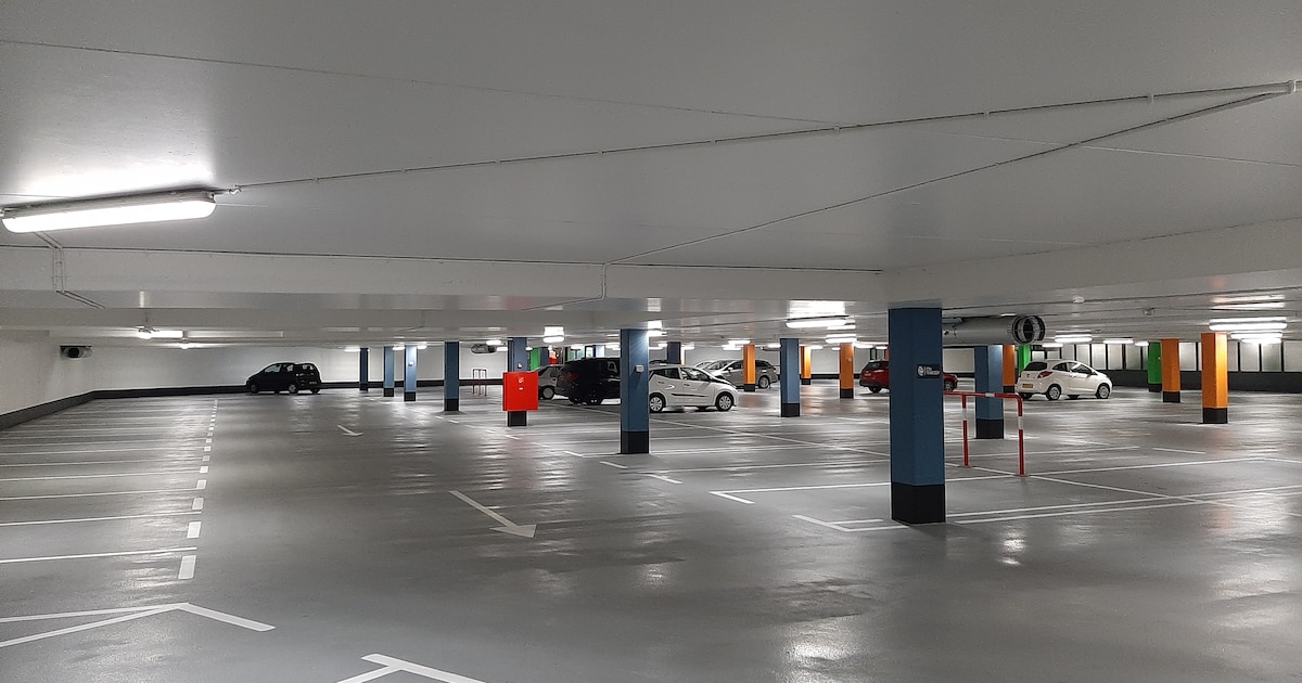 Parkeergarage Oostkolk in Terneuzen deels afgesloten door werkzaamheden