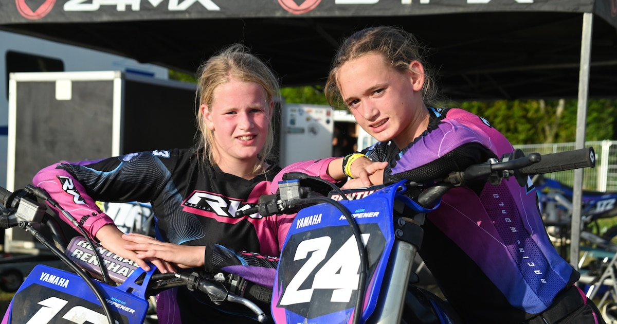Zarha en Noa in het spoor van Nancy van de Ven: ‘Haar vader maakt onze motoren als ze kapot zijn’