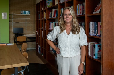 Docent Nederlands Chantal voerde het leeshalfuurtje in, nu ziet ze de eerste resultaten