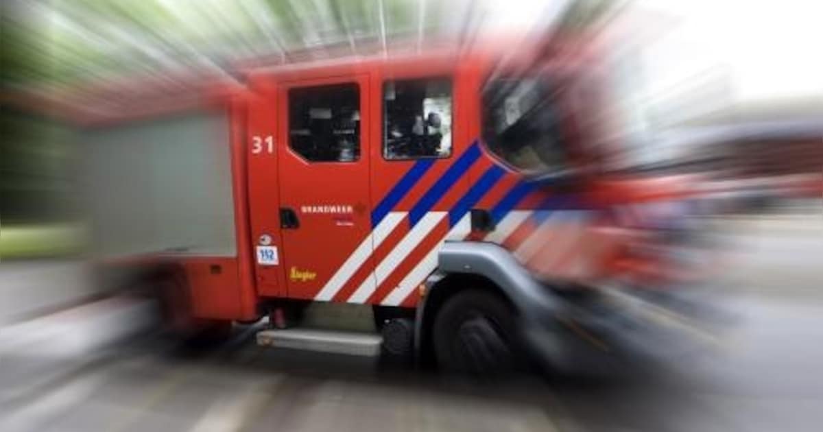 Brand in woning aan de Drilhoek in Brouwershaven
