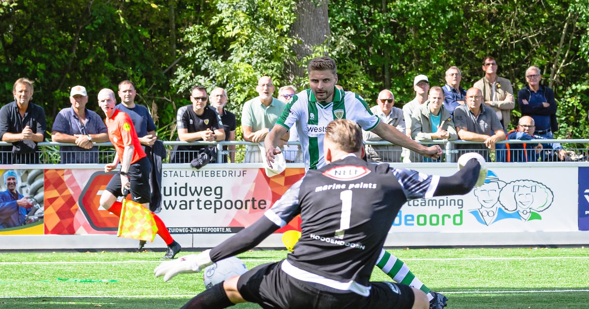 Kolossen kantelen duel tussen Kloetinge en Kozakken Boys: ‘Ergens ben ik ook opgelucht’