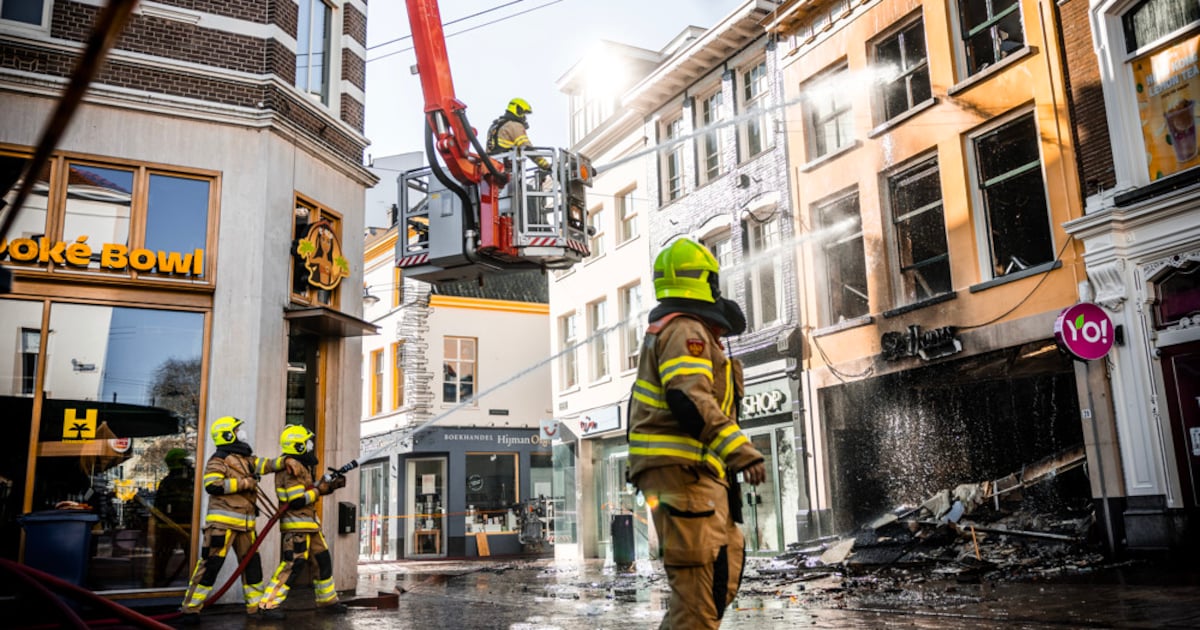 Twee van de drie verdachten van brand in binnenstad Arnhem komen vrij