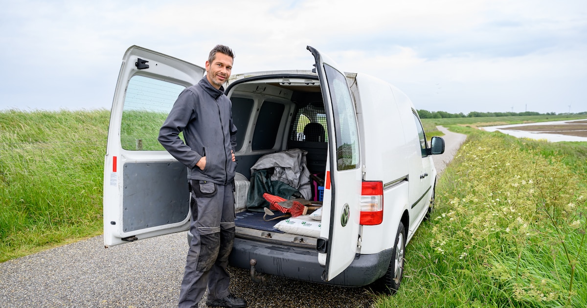 Van elektrische miskoop naar dieselbus: Zeeuwse tuinman en vormgever vond na veel gedoe toch zijn id