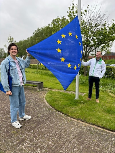 De lijsttrekker: Jeffrey van Doorenmalen (D66) hoopt met het landelijk succes eindelijk eens op een 