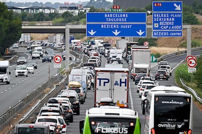‘Zwart weekend’ voorspeld op Europese wegen: overal topdrukte