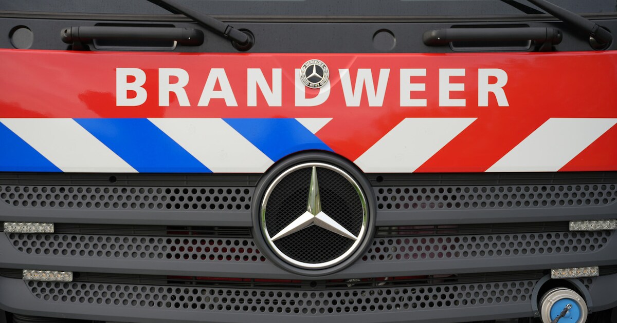 Woningbrand in Dirksland