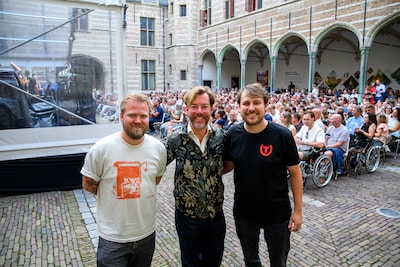 Het Markiezenhof als poppodium: ‘Bløf smaakt naar meer’