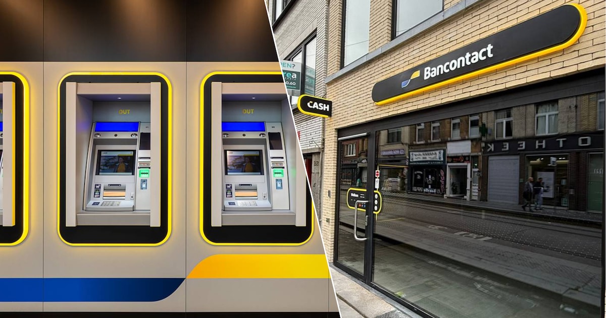 Nieuwe bankautomaten op Herentalsebaan in Deurne