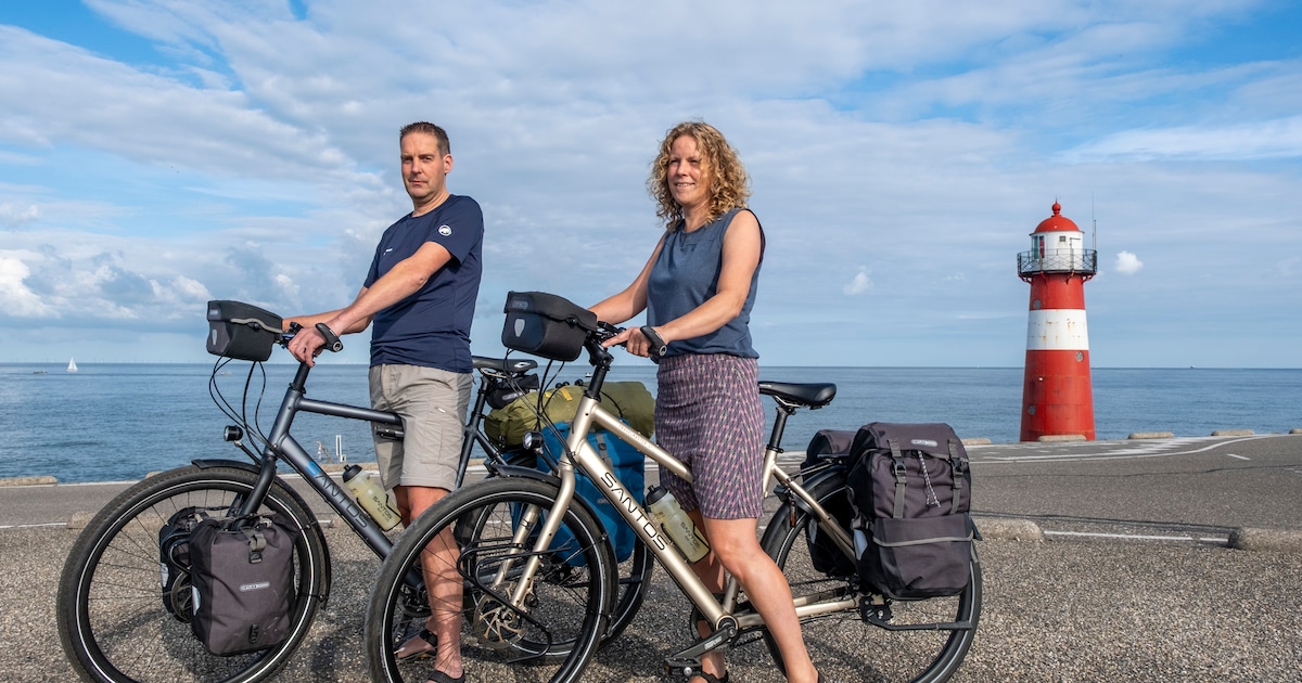 Zeeuws succes: Anita en Johnny zetten samen fietsroute op de kaart die aanslaat