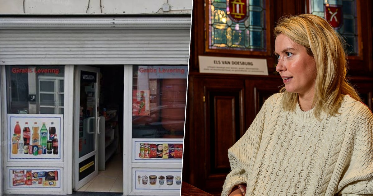 Burgemeester Els van Doesburg (N-VA) sluit krantenwinkel in Seefhoek: “Dit wijst duidelijk op georga