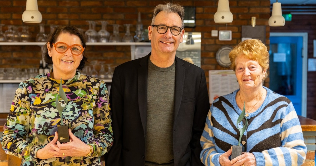 Vrijwilligersbeeldjes uitgereikt in Sas van Gent