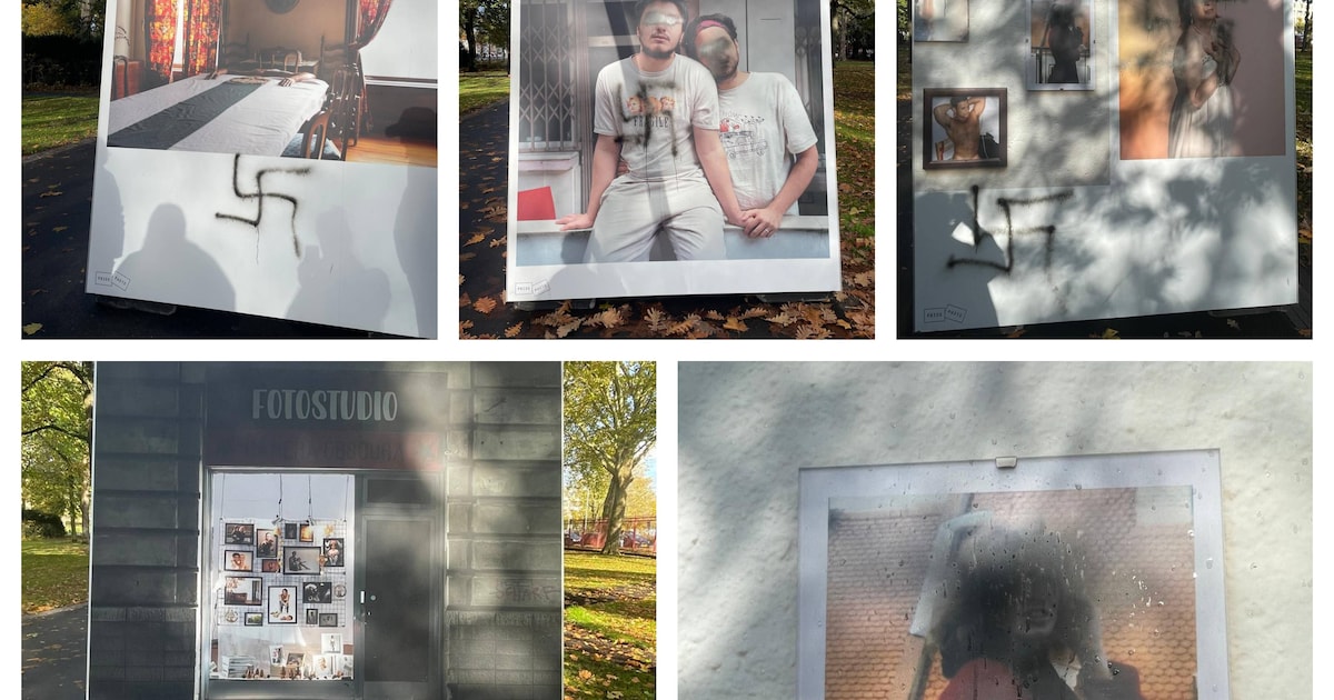 Onvindbaar: man die Bredase foto-expositie met leuzen en hakenkruizen bekladde komt er mee weg