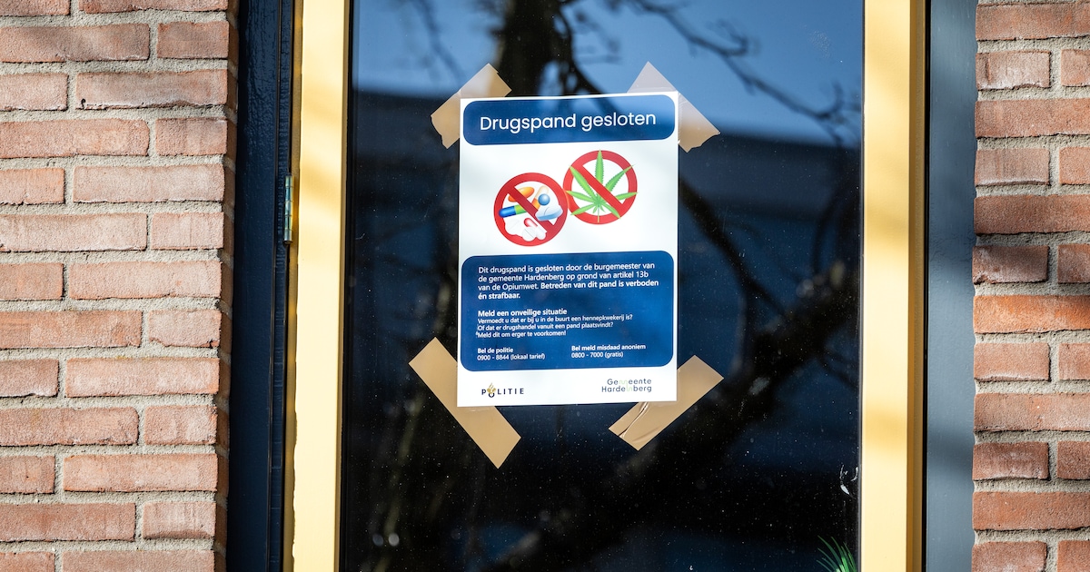 Drugsvondst leidt tot sluiting van woning in Vlissingen