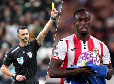 https://images.pzc.nl/YjdiOTcwZGM4YzE2Y2FmNDg0ZmMvZGlvLzI3MDQ1MTk0Mi9maXQtd2lkdGgvNDAw/referee-andrew-madley-shows-a-yellow-card-during-the-sky-bet-championship-match-at-the-mkm-stadium-kingston-upon-hull-picture-date-saturday-february-21-2026-photo-by-richard-sellers-pa-images-via-getty-images-brentford-england-october-25-michael-kayode-of-brentford-dries-the-ball-with-a-towel-before-taking-a-long-throw-in-during-the-premier-league-match-between-brentford-and-liverpool-at-gtech-community-stadium-on-october-25-2025-in-brentford-england-photo-by-alex-pantling-getty-images