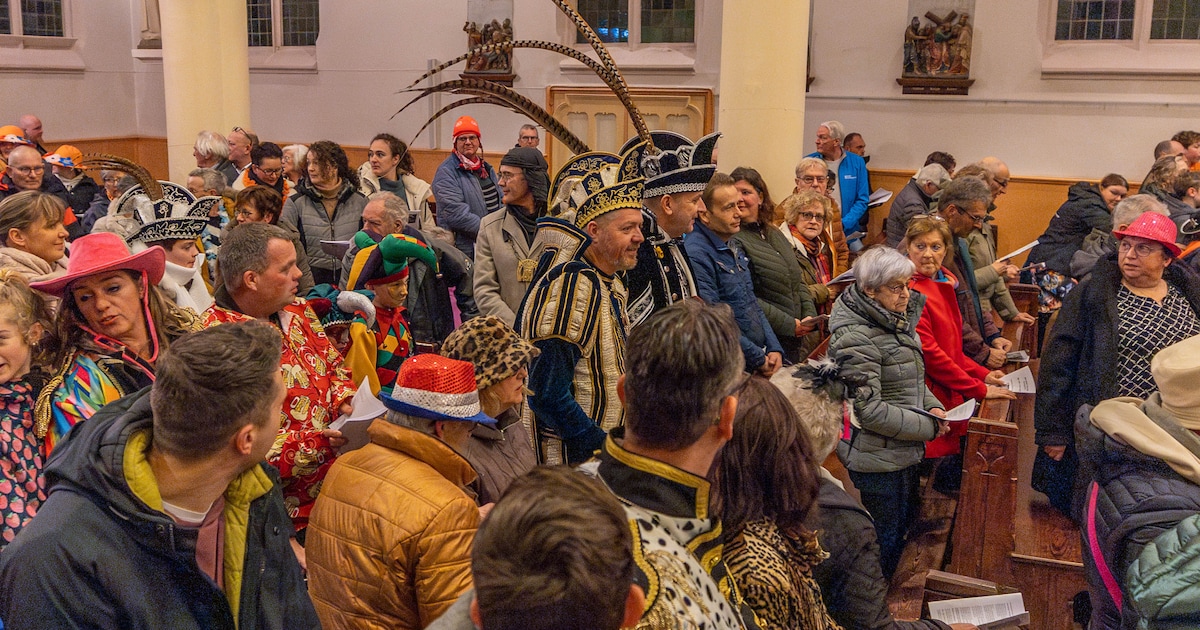 Feest in de kerk van Heinkenszand: carnavalsviering krijgt derde editie