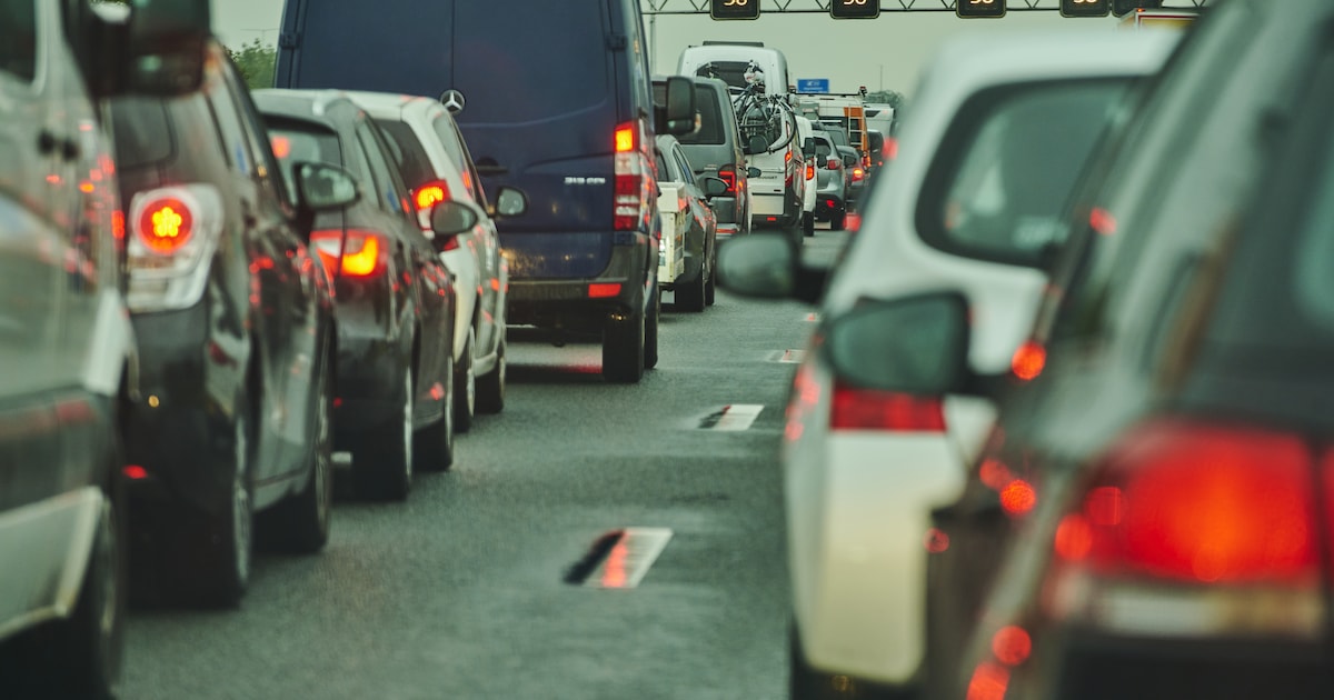 Kerstdrukte richting Middelburg valt mee, forenzen slechts enkele minuten later thuis