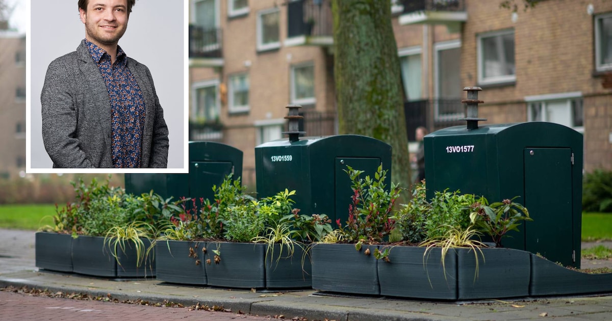 Proef met containertuintjes in Middelburg: ‘Het zijn niet de meest fraaie plekken in onze stad’