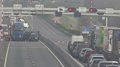 Geramde slagboom bij Haringvlietbrug zorgde voor forse vertraging richting Brabant