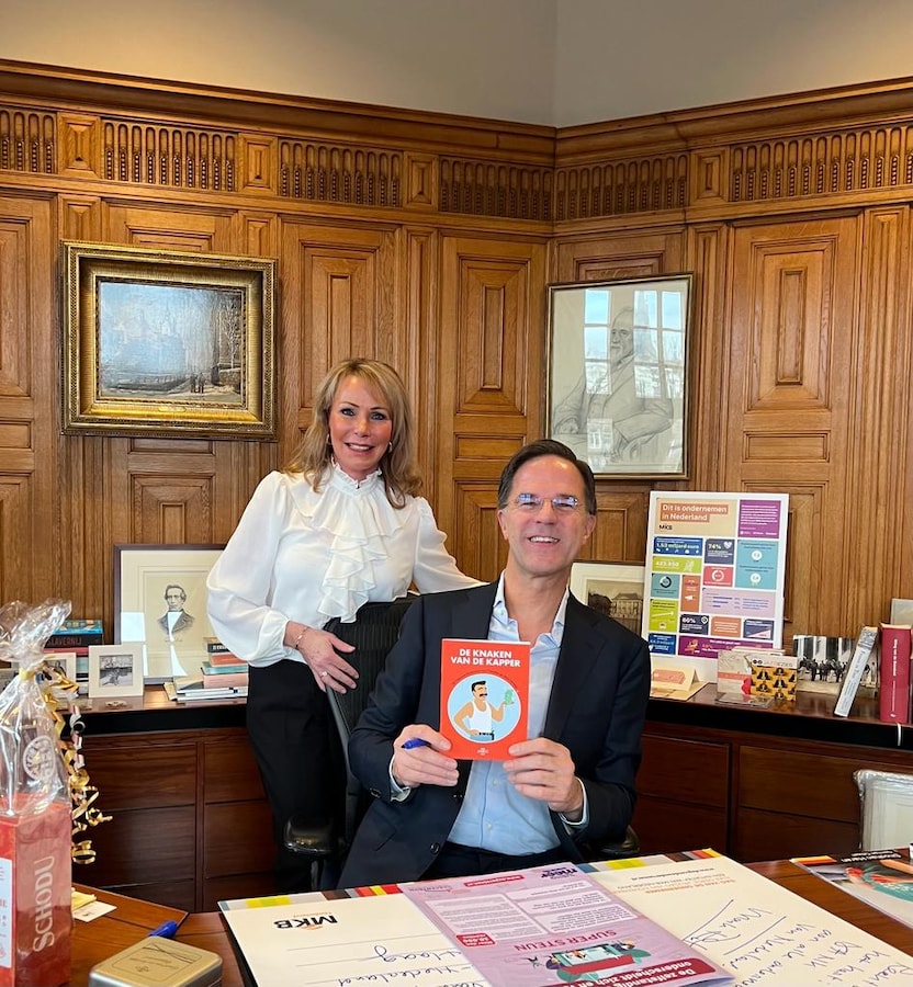 Mark Rutte en Willeke, samen in het Torentje: ‘Die foto komt bij mij ...