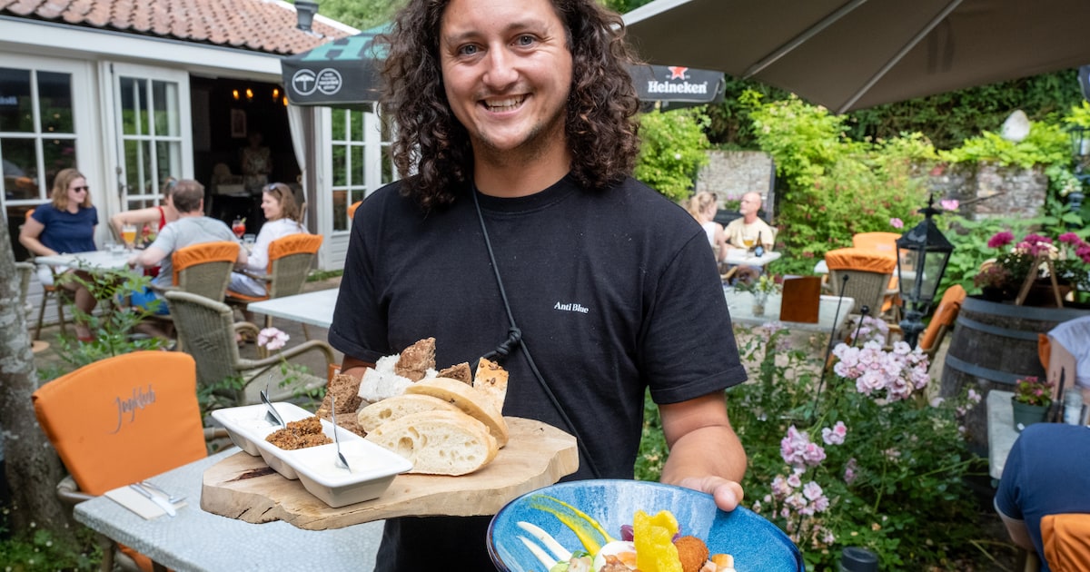 Eten bij De Peperboom in prachtige Veerse achtertuin valt tegen; pulled chicken smaakt niet naar kip