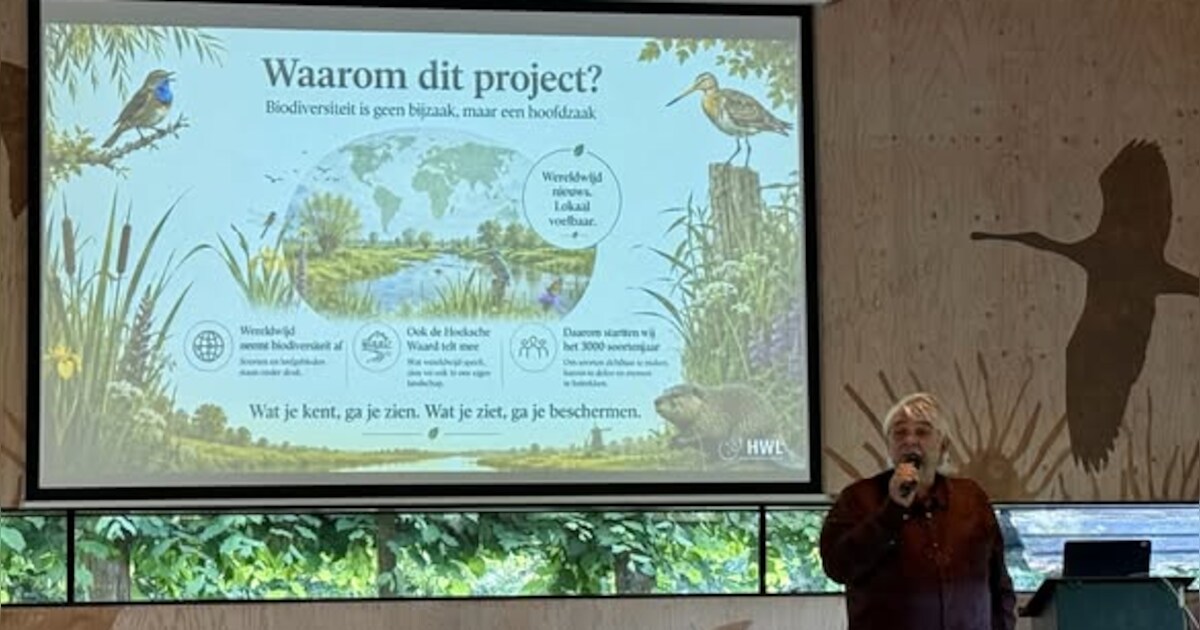 Hoeksche Waard telt ruim 4000 soorten organismen, waarnemingen ingestuurd door 2400 burgerwetenschap